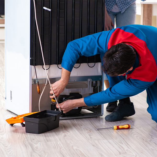 how much do you charge for refrigerator repair services in West Bend Iowa